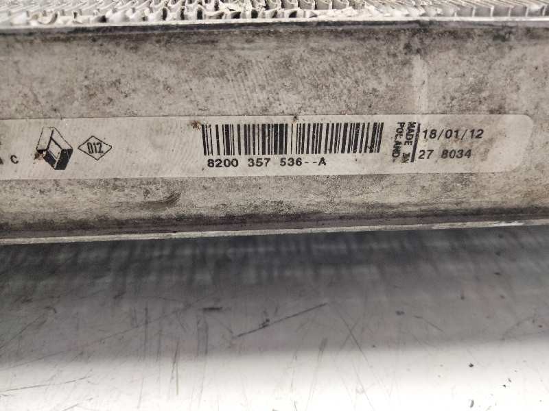 Recambio de radiador agua para renault scenic ii 1.5 dci diesel referencia OEM IAM 8200357536A  