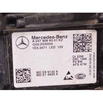 Recambio de faro xenon izquierdo para mercedes-benz gla (h247) gla 200 (247.787) referencia OEM IAM A2479066301  