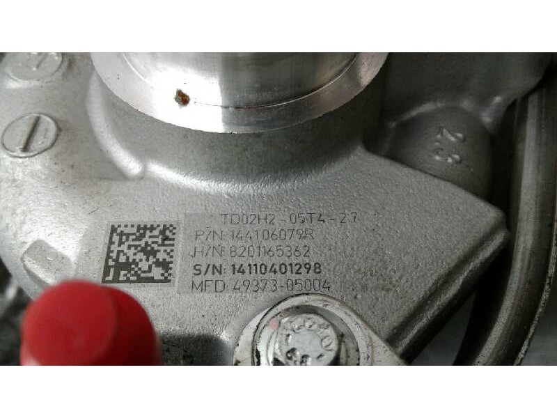 Recambio de turbocompresor para nissan juke (f15) 1.2 16v cat referencia OEM IAM 8201165362 4937305004 