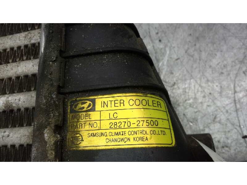 Recambio de intercooler para hyundai accent (lc) 1.5 crdi cat referencia OEM IAM 2827027500  