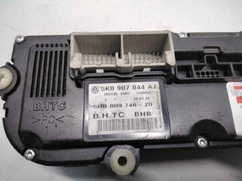 Recambio de mando climatizador para volkswagen golf vi (5k1) advance referencia OEM IAM 5K0907044AJ  