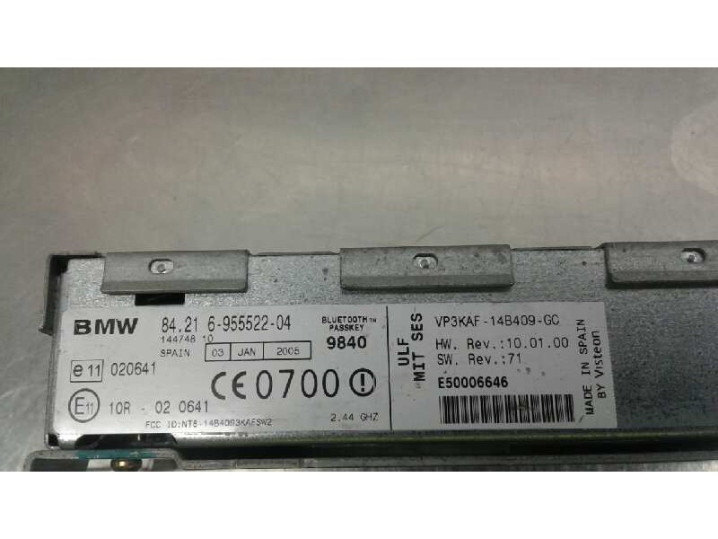 Recambio de centralita para bmw x3 (e83) 2.0d referencia OEM IAM 84.216-955522-04 14474810 VP3KAF-14B409-GC