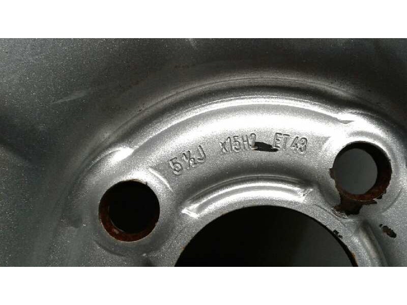 Recambio de llanta hierro para renault kangoo (f/kc0) 1.9 dci diesel cat referencia OEM IAM 15PULGADAS4TORNILLOS  