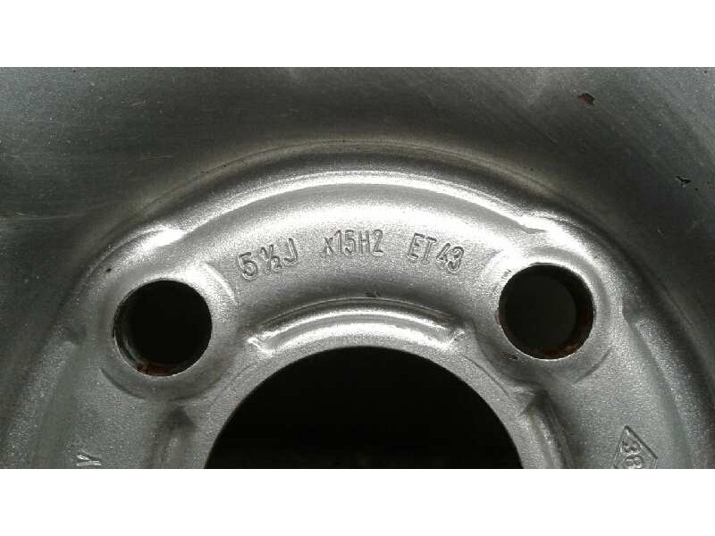 Recambio de llanta hierro para renault kangoo (f/kc0) 1.9 dci diesel cat referencia OEM IAM 15PULGADAS4TORNILLOS  