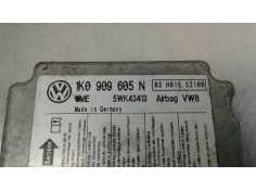 Recambio de centralita airbag para volkswagen golf v berlina (1k1) gt sport referencia OEM IAM 1K0909605TFKZ 370  2