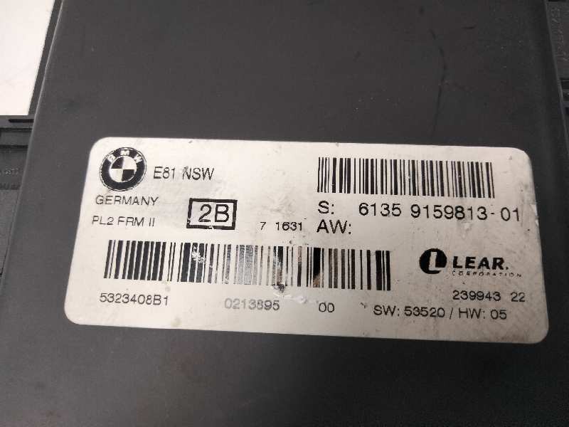 Recambio de modulo electronico para bmw serie 1 berlina (e81/e87) referencia OEM IAM 915981301  
