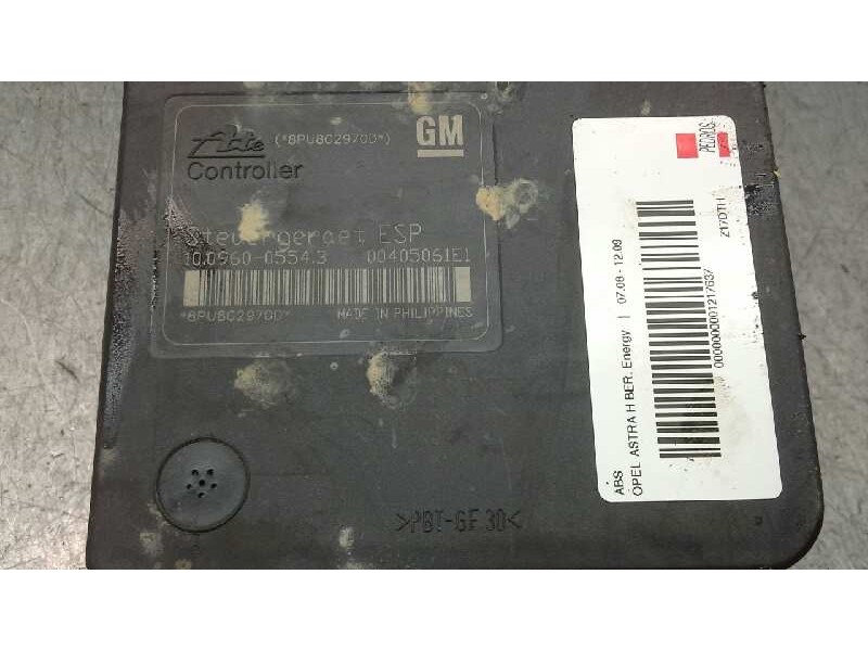 Recambio de abs para opel astra h ber. energy referencia OEM IAM 13246535BL  