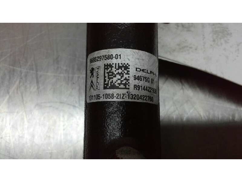 Recambio de rampa inyectora para citroen c4 berlina (2011-  ) 1.6 hdi 115 tonic referencia OEM IAM 968529758001  