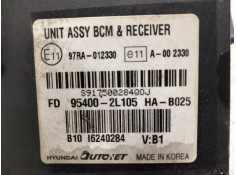 Recambio de centralita cierre para hyundai i30 comfort referencia OEM IAM 954002L105   2