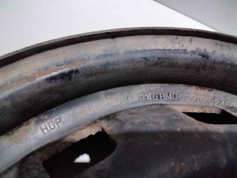 Recambio de llanta hierro para hyundai atos prime (mx) gls referencia OEM IAM 134TORNILLOS  