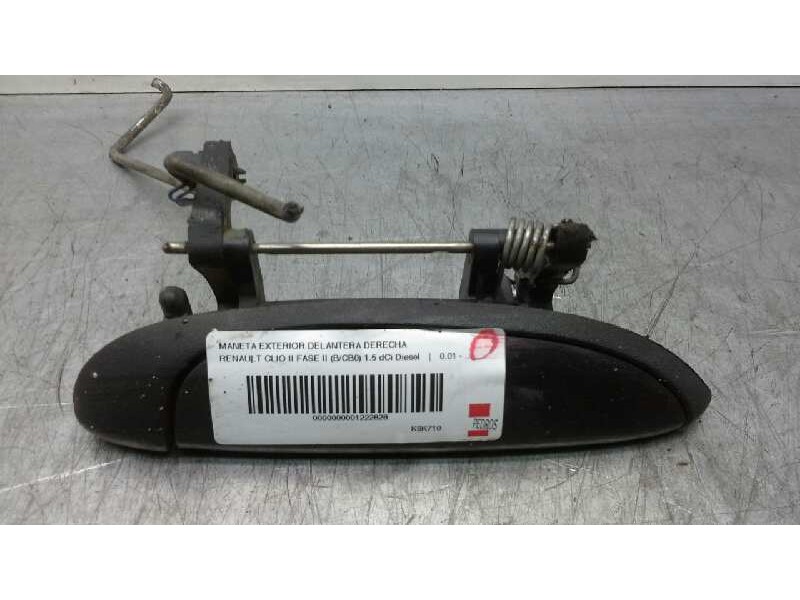 Recambio de maneta exterior delantera derecha para renault clio ii fase ii (b/cb0) authentique referencia OEM IAM 7700433076  