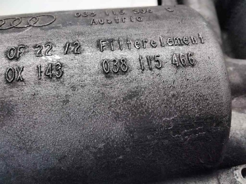 Recambio de soporte filtro aceite para volkswagen passat berlina (3b3) edition referencia OEM IAM 038115466  