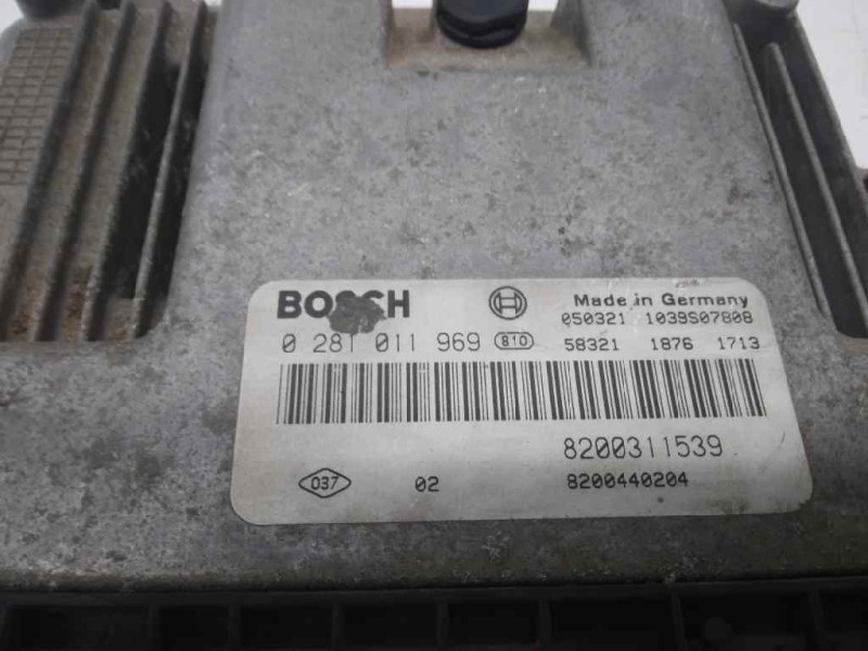 Recambio de centralita motor uce para renault laguna ii (bg0) privilege referencia OEM IAM 0281011969  