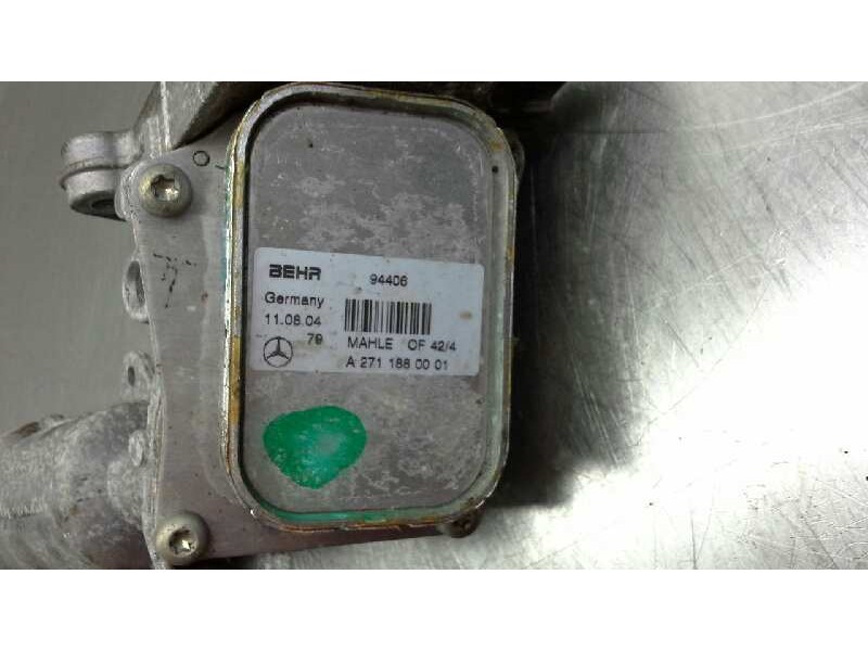 Recambio de soporte filtro aceite para mercedes clase c (w203) sportcoupe c 180 compressor (203.746) referencia OEM IAM A2711800