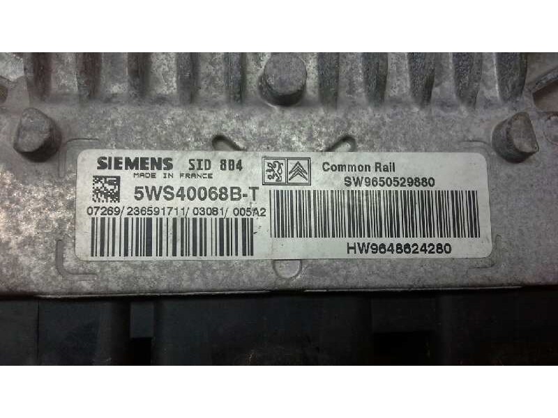 Recambio de centralita motor uce para citroen c3 1.4 hdi sx plus referencia OEM IAM  318 