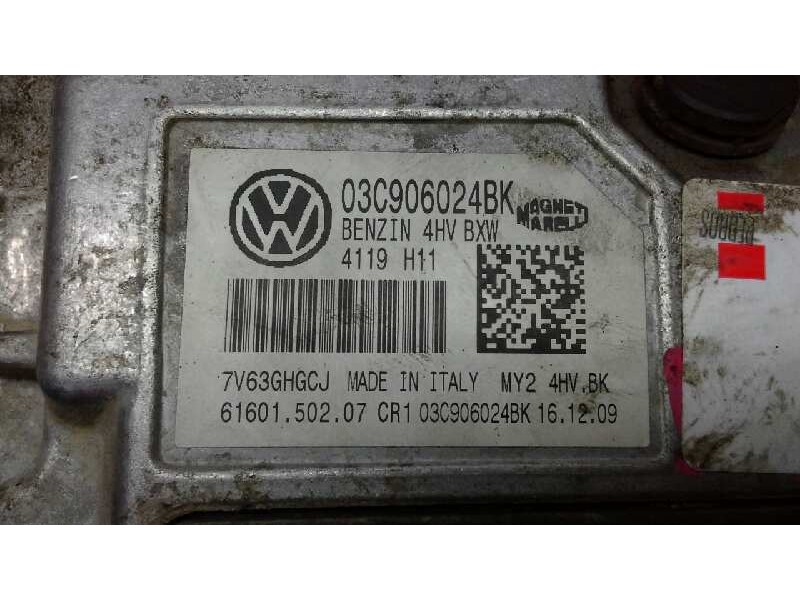 Recambio de centralita motor uce para seat ibiza (6j5) stylance / style referencia OEM IAM 03C906024BK 198 