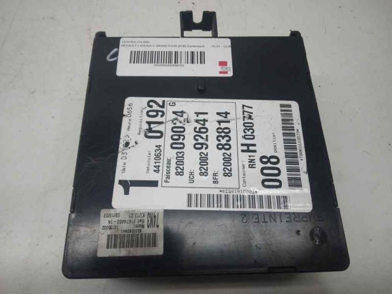 Recambio de centralita bsi para renault laguna ii grandtour (kg0) dynamique referencia OEM IAM 8200309024  