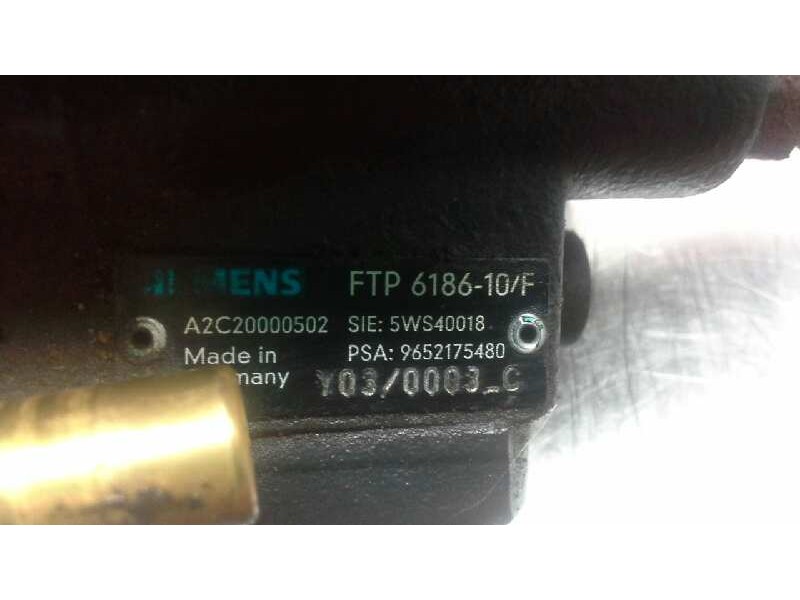 Recambio de bomba inyeccion para citroen berlingo 2.0 hdi 600 furg. referencia OEM IAM A2C200000502 SIEMENS 
