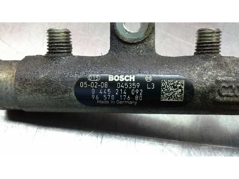 Recambio de rampa inyectora para citroen berlingo 2.0 hdi 600 furg. referencia OEM IAM 0445214092  