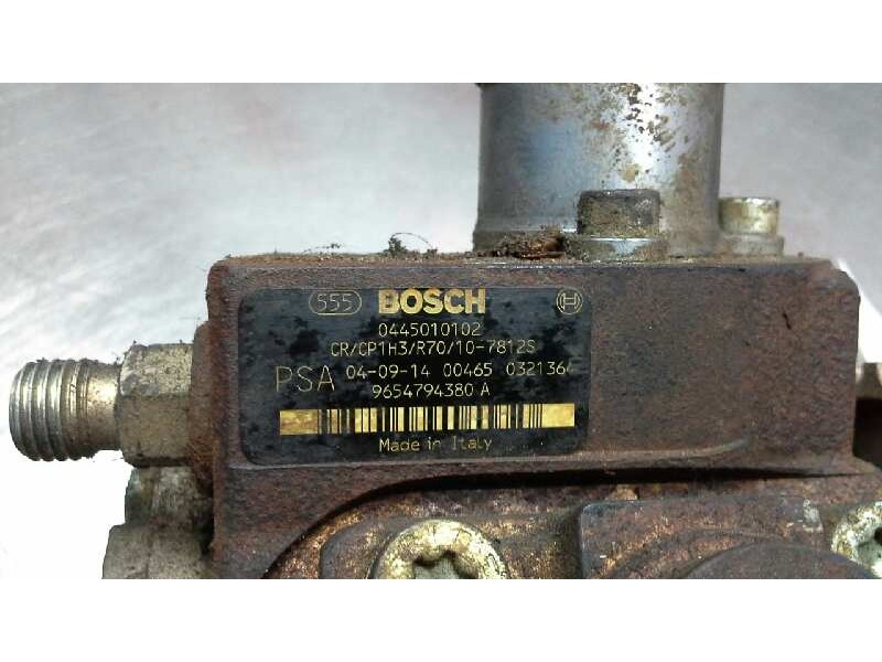 Recambio de bomba inyeccion para citroen c5 berlina lx (e) referencia OEM IAM 0445010102 BOSCH 