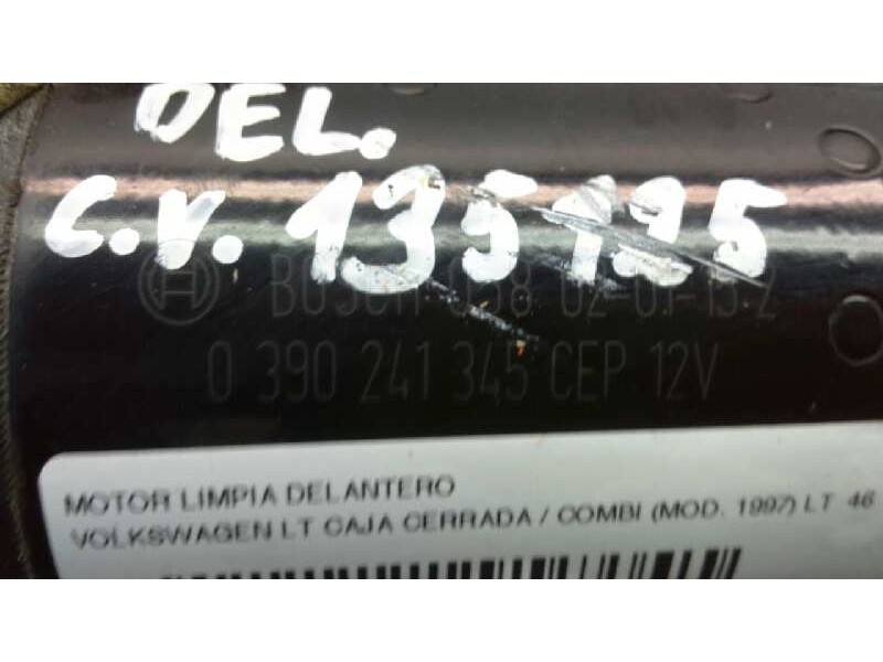 Recambio de motor limpia delantero para volkswagen lt caja cerrada / combi (mod. 1997) lt 46 caja cerrada referencia OEM IAM   