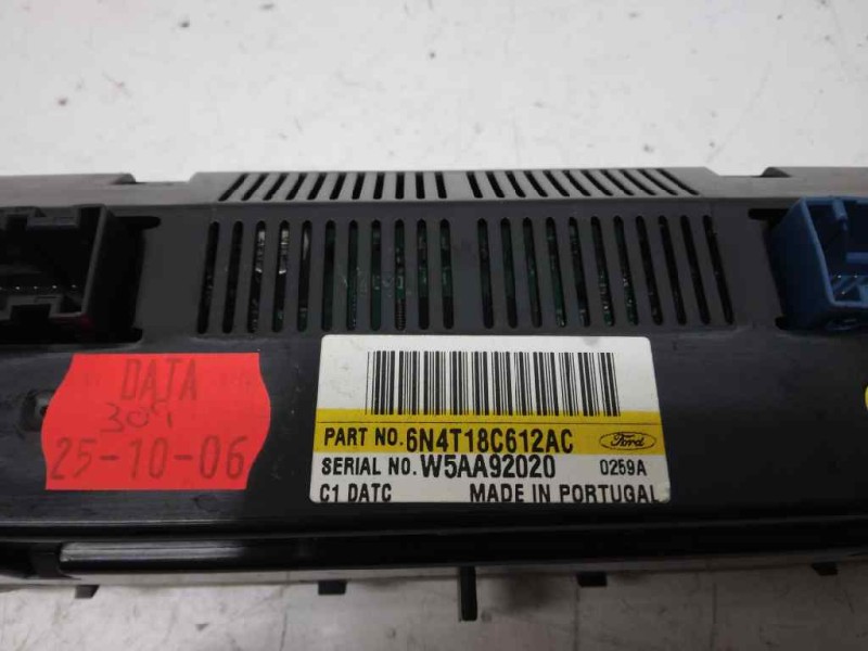 Recambio de mando climatizador para ford focus berlina (cap) referencia OEM IAM 6N4T18C612AC  