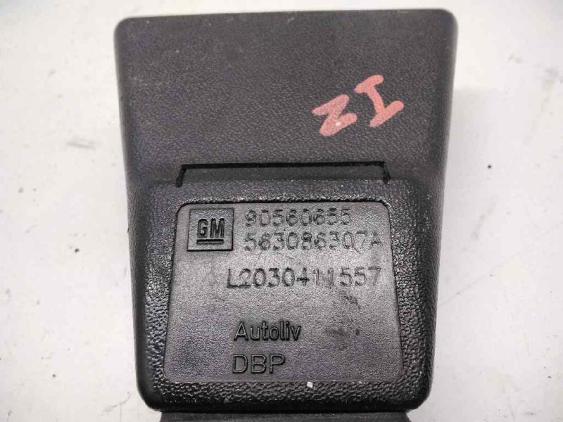 Recambio de pretensor airbag izquierdo para opel astra g berlina comfort referencia OEM IAM 90560655  