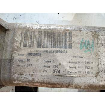 Recambio de subchasis trasero para citroën ds 7 ds 7 crossback buehdi referencia OEM IAM 9640718610  