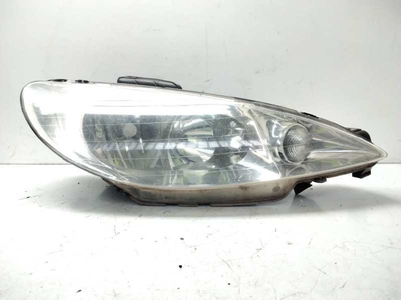 Recambio de faro izquierdo para peugeot 206 berlina quicksilver referencia OEM IAM 9638666780  
