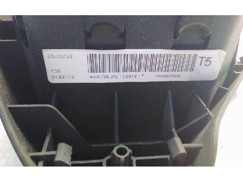 Recambio de airbag delantero izquierdo para peugeot 307 (s1) xr clim referencia OEM IAM 96345028ZR  