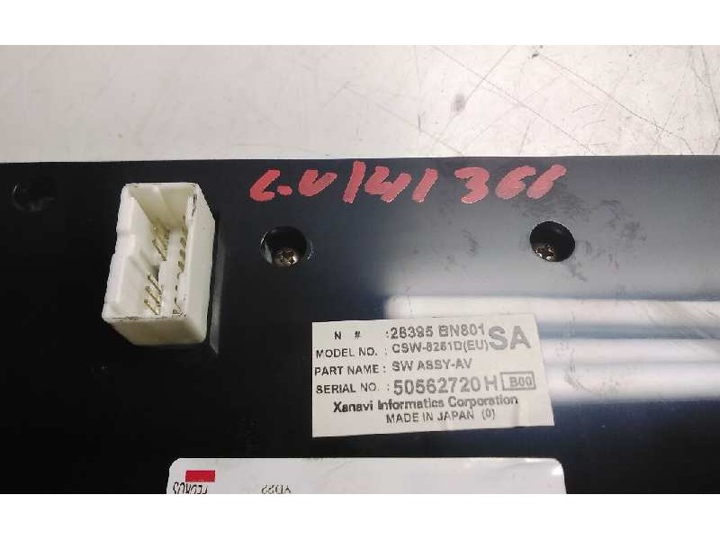 Recambio de mando calefaccion / aire acondicionado para nissan almera (n16/e) acenta referencia OEM IAM 50562720H  
