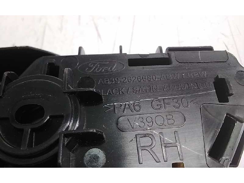 Recambio de maneta interior trasera derecha para ford ranger (tke) doppelkabine 4x4 wildtrak referencia OEM IAM AB392626680ABW  