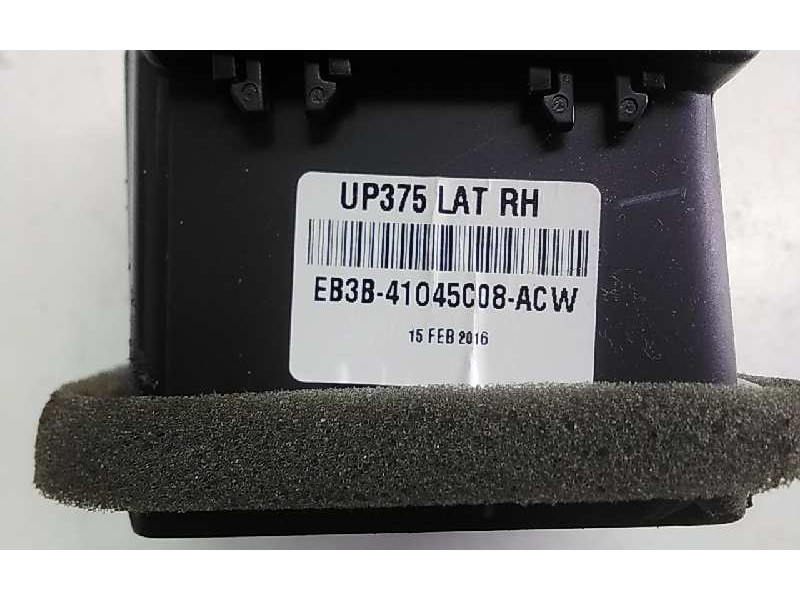 Recambio de aireador derecho para ford ranger (tke) doppelkabine 4x4 wildtrak referencia OEM IAM EB3B41045C08ACW  