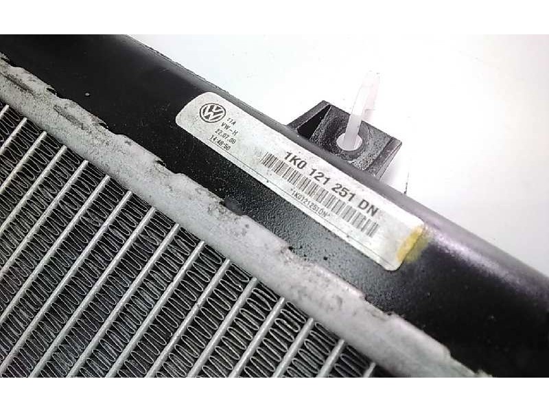 Recambio de radiador agua para volkswagen scirocco (137) 1.4 tsi (118kw) referencia OEM IAM 1K0121251N  