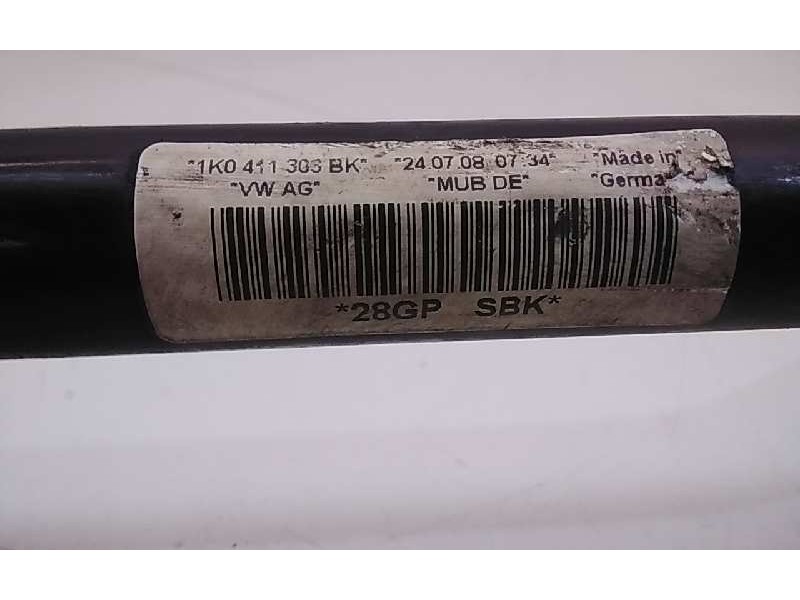 Recambio de barra estabilizadora delantera para volkswagen scirocco (137) 1.4 tsi (118kw) referencia OEM IAM 1K0411303BK  