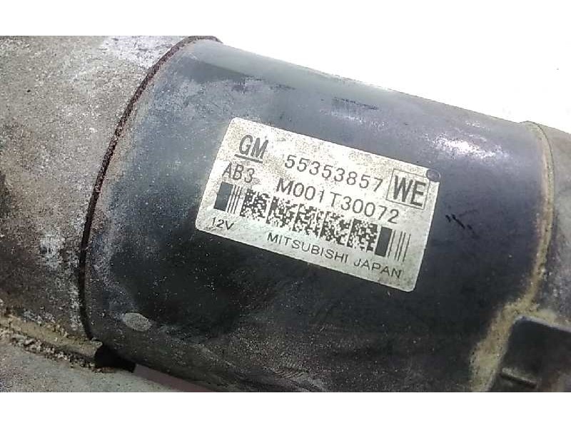 Recambio de motor arranque para opel insignia berlina 2.0 cdti cat referencia OEM IAM 55253858WE  
