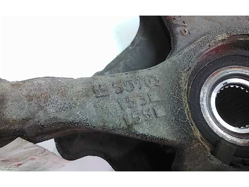 Recambio de mangueta delantera derecha para opel corsa d color edition referencia OEM IAM 55705  