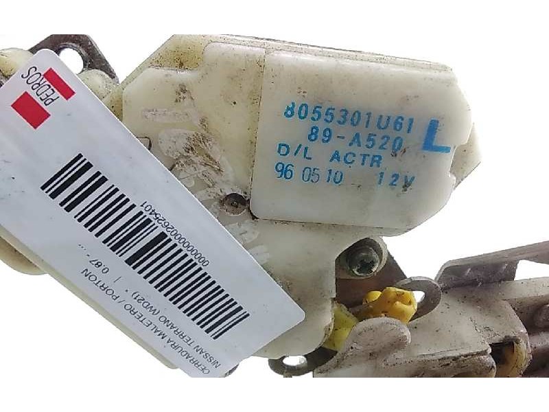 Recambio de cerradura maletero / porton para nissan terrano (wd21) referencia OEM IAM 8055301U61L  