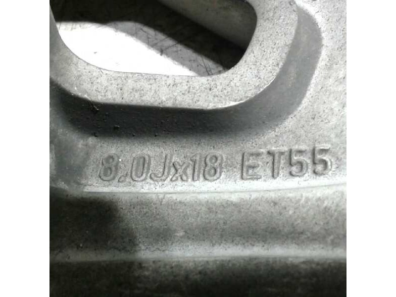 Recambio de llanta aluminio para ford ranger (tke) doppelkabine 4x4 wildtrak referencia OEM IAM 18-6-TORNILLOS ET55 