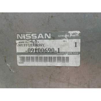 Recambio de silenciador escape trasero para ebro l80 referencia OEM IAM 091006901 H0M354 