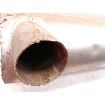 Recambio de silenciador escape trasero para ebro l80 referencia OEM IAM 091006901 H0M354 