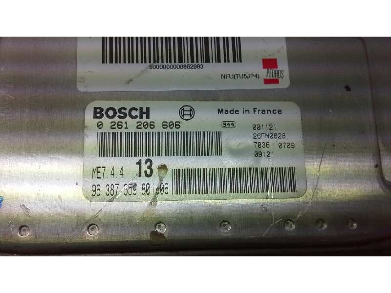 Recambio de centralita motor uce para citroen xsara berlina 1.6i 16v exclusive referencia OEM IAM 194063 311 