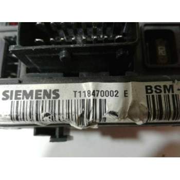 Recambio de caja fusibles para peugeot partner caja/chasis (5_, g_) 1.9 d referencia OEM IAM T118470002  