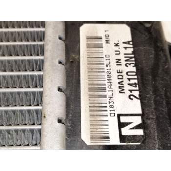 Recambio de radiador agua para nissan leaf (ze0) electric referencia OEM IAM 214103NL1A  