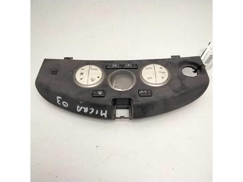 Recambio de mando calefaccion aire acondicionado para nissan micra (k12e) 1.4 cat referencia OEM IAM 27500AX708  109971