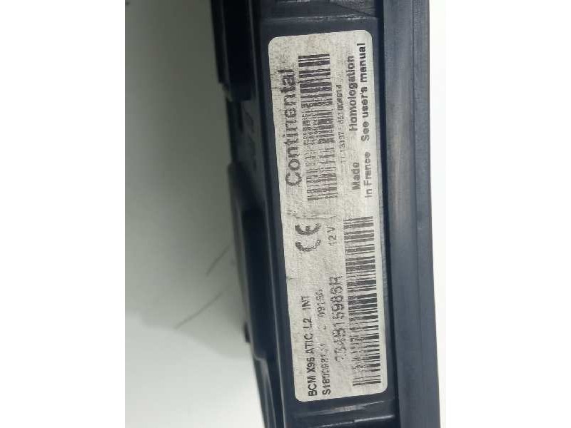 Recambio de centralita bsi para renault scenic iii 1.4 tce referencia OEM IAM   