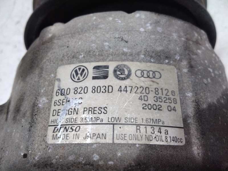 Recambio de compresor aire acondicionado para seat ibiza (6l1) signo referencia OEM IAM 6Q0820808F  
