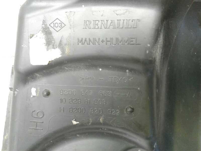 Recambio de caja filtro de aire para renault scenic iii 1.4 tce referencia OEM IAM 8200947663  