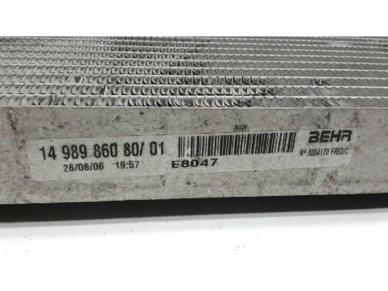 Recambio de radiador agua para peugeot 807 sv referencia OEM IAM 149898608001  