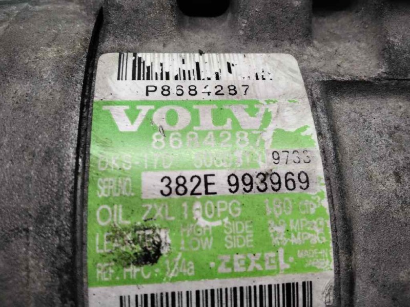 Recambio de compresor aire acondicionado para volvo s60 berlina r referencia OEM IAM 5060319733  